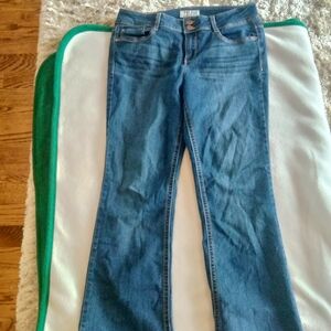 LEI Women's Flare Jeans in Blue